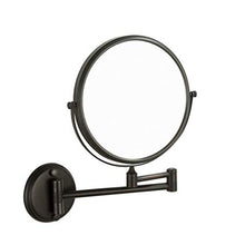 CENPEN Specchio cosmetico Vanity Nero Retro Europeo 20,3 cm Specchio Trucco 3 volte Ingrandimento Specchio Telescopico (Colore: Nero, Dimensioni: 8" 3X)