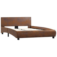 SKM Giroletto Marrone in Similpelle 140x200 cm