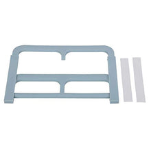 Tarente Pantofole in plastica a Doppio Strato Pantofole autoadesive Holder Rack Organizer (Blu)