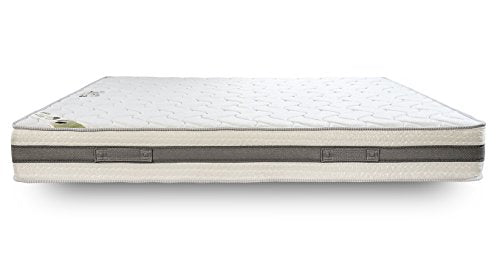 Evergreenweb - Materasso Memory Foam 80x190 Alto 24 cm Letto Singolo Onda MASSAGGIANTE Ortopedico Fodera Antiacaro Sfoderabile Traspirante Lastra Waterfoam Schiuma Ecologica 7 Zone Ergonomico Offerta
