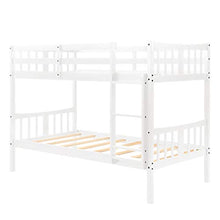 L.W.S Mobili per Camera da Letto Bed Bedroome Bedroome Twin Over Twin Bunk Bed Letto Matrimoniale in Legno con Scala