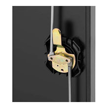 Fromm & Starck Armadietto In Metallo Per Ufficio Armadio Metallico STAR_MCAB_30 (180 Cm, Antracite, 4 ripiani)