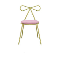 CSQ Sgabello per Trucco, Altezza Seduta 45 Cm Sgabello da Pranzo Cucina di Casa Ristorante Sedia da Reception per Bar Sedia da Bar con Prua in Metallo(Color:B,Size:45CM)
