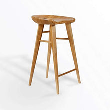 LF- Bar Stool Moderno Minimalista casa di Legno Solido Sedia Bambino Stool High Bar Stool Bar Stool semplicità (Size : 42 * 32 * 75cm)