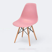 Sgabelli da Bar Sedia moderna dello schienale del salone casuale con il cuscino di cuoio dell'unità di elaborazione Sedia di legno per l'hotel Sedia da Bar ( Color : Yellow , Size : Free size )