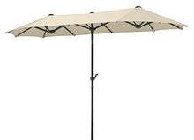 Schneider Schirme 746 – 02, Ombrello Salerno, colore: naturale, rettangolare, 300 x 150 cm