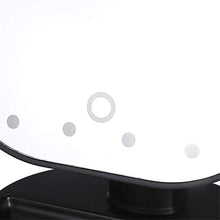 Belleashy Specchio Trucco A Batteria 20 LED Specchio Trucco Luce Desktop Home Touch Screen 180 ° Angolo Regolabile Specchio Portatile Illuminato Per Bagno