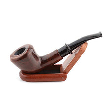 Set per fumatori Briar da 9mm con tubo filtro filtro rimovibile portasigarette in legno massello