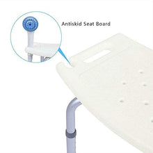 Jiangang- Sedile aiuti Senza Schienale Sedia Regolabile in Altezza di Slittamento Non Toilet Seat disabili Home Guadagnare Bambini Anziani Gravidanza Bagno Doccia Sgabello