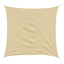 Outsunny Tenda Parasole Quadrata per Esterni in HDPE Impermeabile Traspirante, Protezione Raggi UV 95%, 360x360 cm