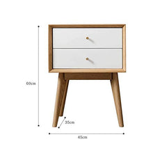DYXYH Nordic Comodino moderno minimalista mobilia di legno solido archiviazione Mini Bedside Piccolo gabinetto