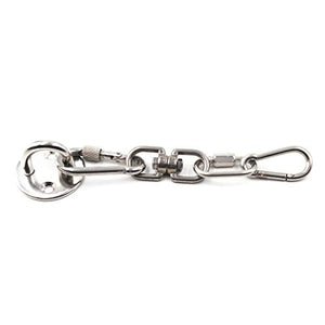 SeeRaphee Gancio per Montaggio a soffitto Gancio per impieghi gravosi 5/16" 8mm 304 Acciaio Inossidabile Ottimo per Yoga altalene/amache/sartiame Marino/Cinghie di Allenamento a Sospensione