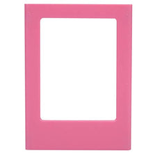 Portafoto - Portafoto magnetico Frigo Mini Portafoto 3 pollici Magnete per frigorifero(Rosa)