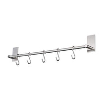 MKISHINE (3M Adesivi) Barra Porta Asciugamano con 5 Ganci S,Bello e Resistente,Porta Asciugamani Facile installarlo,Perfetto per Chi Non Vuole Fare Buchi nei mur (2)