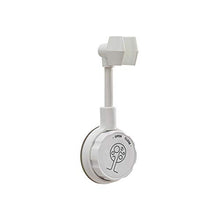Regolabile Supporto Doccia Universale in Bagno Doccia a Staffa ugello Ventosa Stand, Bianco