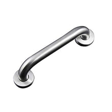 Znfs Binari di Sicurezza per Vasca da Bagno, Manico Antiscivolo in Acciaio Inox, Maniglione Barriera per Bagno ad Alta Stabilità, Maniglia di Bilanciamento WC (Dimensioni : 25 Centimetri)