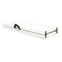 Panca da giardino/Camping rettangolare bianco – Accessorio da tavolo – ideale per picnic della Famiglia o amici – 182 x 44,5 x 7,5 cm