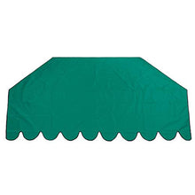 KPOON Tendalino Ombra VelaCopertura per Tenda da Sole per Esterni da Giardino per BarcheTendalino A Baldacchino (Size:2.5x2m; Color:Dark Green)