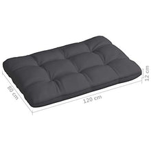 Tidyard Set 5 pz Cuscini per Divano Pallet a 4 Posti Imbottiti da Giardino Esterno,Cuscino Imbottito per Divani da Giardino Esterno,Cuscini per Mobili da Giardino,Cuscini Divano,Cuscini Pallet