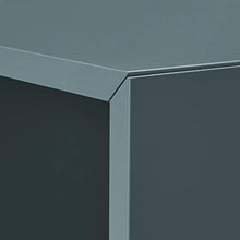 Armadio EKET con 4 scomparti 70x35x70 cm grigio-turchese