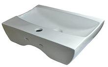 Set lavabo in ceramica + stopper senza protezione anti-overflow + sifone ovale lavabo in ceramica 48,5 cm L 32 cm B