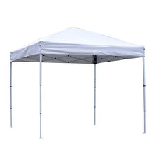 Outsunny Gazebo Pieghevole Impermeabile con Corde e Picchetti Rivestimento in Oxford 2.5 x 2.5 m Bianco