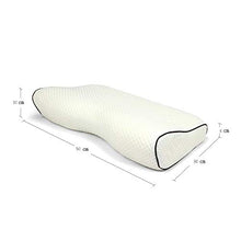 Cuscino Cervicale, Centro del Cuscino Rimbalzo Lento di Memoria dello Spazio con Poliuretano Alta qualità Protezione Materia Prima Massaggio Cuscino Cervicale Cuscino Schiuma,B