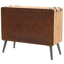 FAMIROSA Cassettiera in Legno Massello di Abete 91x35x73 cm