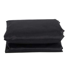 Regalo di aprile Copriletto Pieghevole, copriletto Pieghevole Nero Leggero, Resistente alle intemperie e Traspirante per Piscina Sedia da Spiaggia Letto Pieghevole da Cortile(85 * 33 * 107cm)