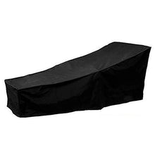ZhongYeYuanDianZiKeJi 1PCS Sdraio da Esterni, coperture mobili da Giardino in Rattan per Lettino Prendisole Impermeabile Nero 2.08 m x 0.76 m x 0.41 - 0.79 m/2,1 x 0,8 m x 1.34 - 0,8 m