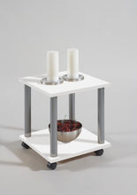 FMD furniture Tavolino, Legno ingegnerizzato, Bianco, 40 x 40 x 45 cm
