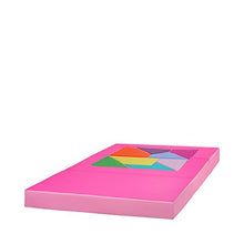 millybo Divano da gioco 4 in 1, divano per bambini, puzzle per la cameretta dei bambini, materasso da gioco per la cameretta dei bambini, cuscino imbottito (rosa/rosa)