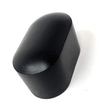 Design61, 8 tappi per gambe delle sedie, 38 x 20 mm, per tubi ovali, per sedie da giardino