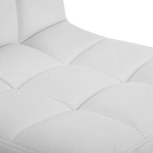 Songmics 2 x Sgabello da Bar/Cucina, finta pelle, Regolabile e Girevole a 360°, Schienale e Poggiapiedi, Struttura in Acciaio Cromato, Peso max: 200 kg, Bianco LJB64W, PU, 38 x 44,5 x (95-115) cm