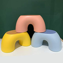 Niduo Bear Sgabello Che Cambia Scarpa del poggiapiedi del Fumetto, Sgabello del Water per Bambini Sgabello del Water Rainbow Forma Stackable Holiday Regalo 1 pz,Rosso