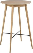 AC Design Furniture - Tavolo da bar Pernille, 70 x 70 x 105 cm, in MDF, colore: Marrone