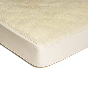 Caleffi Agnellino Coprimaterasso, Pura lana vergine, Unica, Matrimoniale, 13261, Caleffi