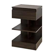 SoBuy® Tavolino da divano, tavolino da soggiorno, Comodini letto,con cassetto,FBT49-BR,IT