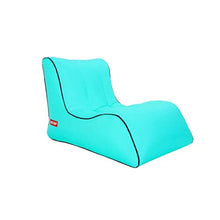 FGDSA Divano Gonfiabile Veloce per Interni Ed Esterni Portatile, Poltrona Gonfiabile per Spiaggia Singola, Divano Gonfiabile Impermeabile E Resistente All'Umidità (Colore: Blu)