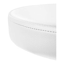 Physa Sgabello con Schienale Sedia per Salone Studi Medici Terni White (Bianco, 150 kg, Acciaio, Pelle Sintetica, Gommapiuma)
