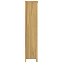 vidaXL Credenza Alta Hill Madia Mobile Armadietto Armadio Mobiletto Alto Portaoggetti Cassa Marrone Miele 85x37x170,5 cm in Legno di Pino