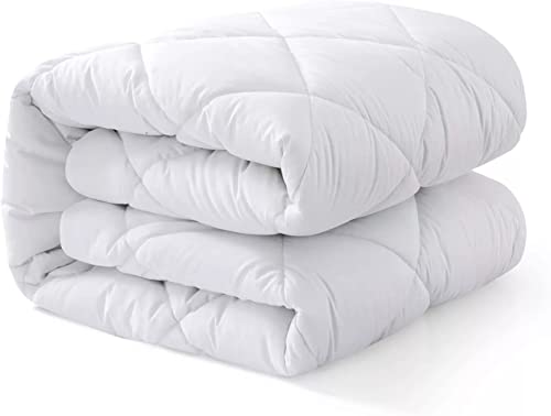Coprimaterasso trapuntato con angoli elasticizzati anallergico e traspirante per un riposo sano e super confortevole grazie allo speciale effetto nuvola. - Bianco - Matrimoniale