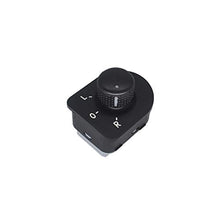 ZEALfix Interruttore Comando Specchietto Elettrica Regolazione Manopola 1J1959565D per Bora Golf IV New Beetle Cabrio
