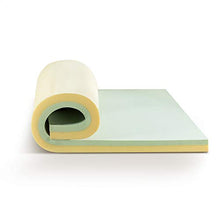 ZINUS Green Tea - Coprimaterasso in memory foam, 160 x 200 cm, per materasso, letto