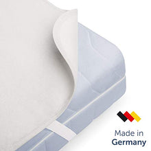 Blumtal Coprimaterasso Matrimoniale, Copri Materasso Matrimoniale Elastico 100% Cotone, Proteggi Materasso da Letto con Angoli Elastici, Colore Bianco, 160 x 200cm - 1 Pezzo