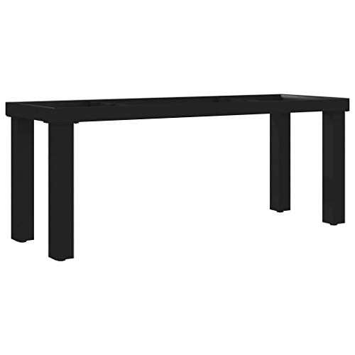 vidaXL Gambe per Panchina con Struttura a I 105x36x42 cm
