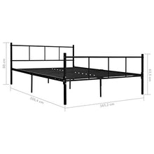 SKM Giroletto Nero in Metallo 160x200 cm (17.25kg)