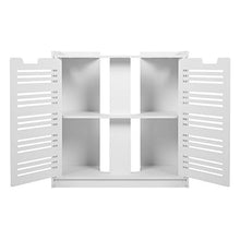 Estink - Mobile sottolavello, con due ante scomparti, armadio moderno per lavabo a doppia porta, 60 x 30 x 60 cm