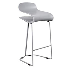 GYPPG [5 Colori Disponibili] Sgabelli Bar in Stile Moderno, Sgabello Bar in Metallo plastico Ecologico per Colazione, Pub, bancone, Cucina e casa
