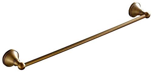 aipipl Portaoggetti per la casa, Bagno Portasciugamani a Barra Singola Organizzazione per la Doccia Appendiabiti da Bagno retrò Appendiabiti in Ottone Portasciugamani.
